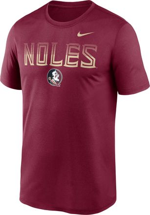 Nike Florida State Primetime Kinetic Mantra Legend Nike Mens Dri-FIT College T-Shirt in Red | NKGK69XFTN-XP8