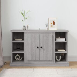 vidaXL Credenza Grigio Sonoma 100x35,5x60 cm in Legno Multistrato - Vidaxl