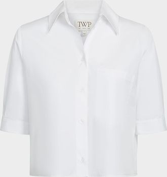 TWP Short Lived Button-Front Shirt