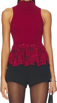 Saylor Chantelle Top In Wine