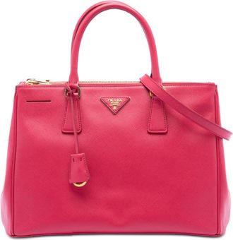 Prada Pre-owned Prada Medium Saffiano Lux Galleria Double Zip Tote 51ABMP663ANKDQ32