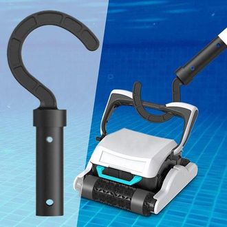 No Brand Gancho Para Robot Limpiafondos - 8 X 3,7 X 1 Pulgadas - Para Piscinas O Robots Limpiafondos Subacu&aacute;ticos - Se Puede Fijar De Forma Segura A Un M&aacute;stil 