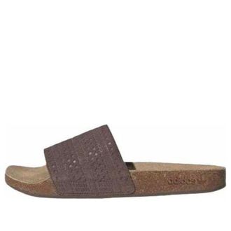 adidas Originals Adilette Slides Brown Gum JH5493