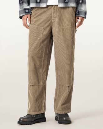 AllSaints Dustan Corduroy Workwear Trousers