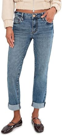 Kut from the Kloth Catherine Boyfriend Womens Jeans Enigmatic : 00 26.5, Cotton/Denim/Polyester