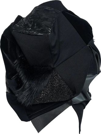 Junya Watanabe Top patchwork - Nero