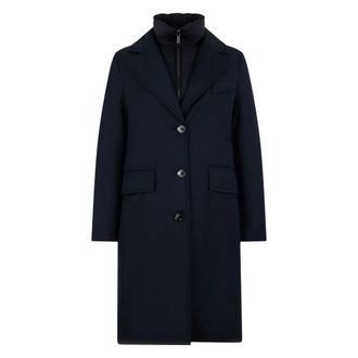 Moorer Donna, Cappotti, Blu, L, new