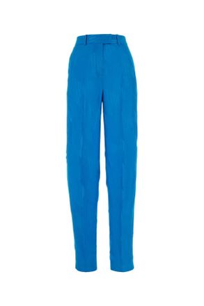 The Attico Turquoise Stretch Wool Jagger Pant