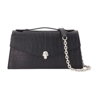 Alexander McQueen Dames, Tassen, Zwart, Maat: ONE Size Leer