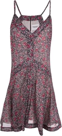 Isabel Marant Short Dresses, female, Multicolor, Size: S Danielle Dress