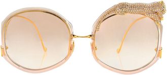 Anna-Karin Karlsson ROSE ET LE RÊVE - SUN Tobacco Womens Sunglasses Brown Size 55