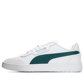 Puma Court Guard White Varsity Green 386084-05