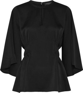 Bruuns Bazaar Dames, Blouses & Shirts, Zwart, Maat: XS Leer