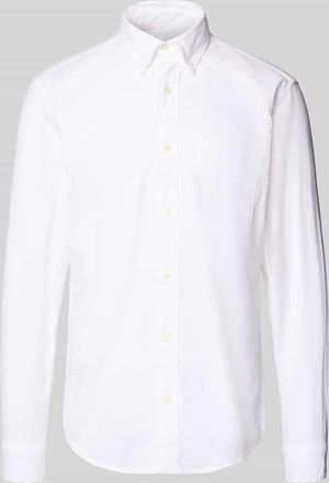 Jack & Jones Freizeithemd mit Knopfleiste in Weiss, Größe XXL