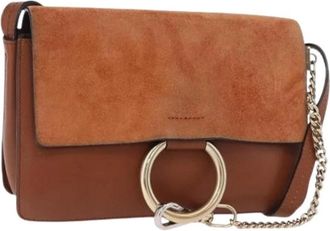 Chlo&eacute; Pre-owned Suede Shoulder Bag - Dames - Vintage Schoudertas - Bruin - ONE Size - Leer - Vintage