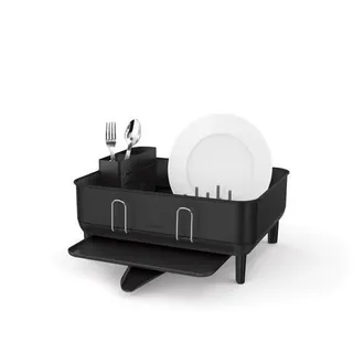 Simplehuman compact steel frame dishrack in Matte Black at Nordstrom