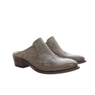 Pantanetti Sandales - Dames - Slip ons - Bruin - 39 EU - Leer - Schoenen