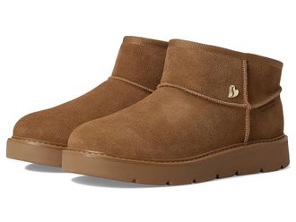 Skechers Keepsakes Cozy - Cozy Mini Hands Free Slip-ins Womens Boots Chestnut : 6.5 B - Medium, Suede