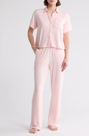 Tart Brushed Jersey Pajamas in Spring Stripe at Nordstrom Rack, Size X-Large