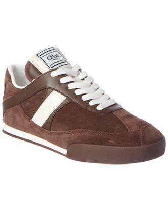 Chlo&eacute; Kick Suede Sneaker