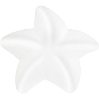 Beliani Lampada da parete a soffitto a forma di stella Luci led integrate Lampada per la stanza dei bambini Bianco Surna
