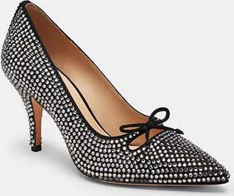 Coach Pump With Crystals