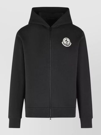 Moncler cotton hooded sweatshirt long sleeves