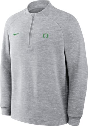 Nike Oregon Par Nike Mens Therma-FIT College Half-Zip Pullover in Grey | 068F01HUON-P8H