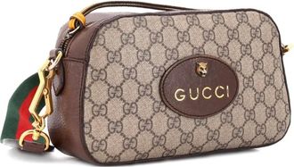 Gucci Neo Vintage Camera Messenger Bag GG Coated Canvas crossbody bag - Bruin