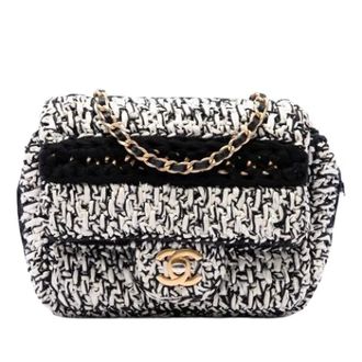 Chanel Pre-owned Raffia chanel-bags - Dames - Pre-owned - Veelkleurig - Maat: ONE Size