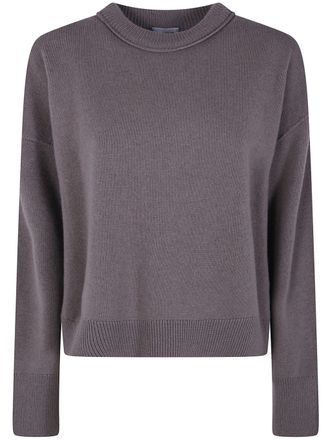 MRZ Sweater Round Neck Cropped Oversized