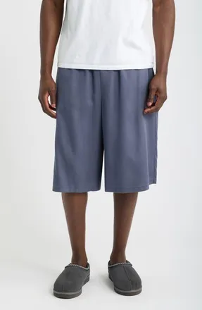 Elwood Vintage Wash Twill Basketball Shorts in Blue at Nordstrom, Size Xx-Large