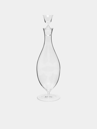 Lobmeyr Josef Hoffmann Patrician Hand-Blown Crystal Wine Decanter