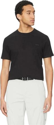 HUGO BOSS Hombre, Camisetas, Negro, Talla: XL