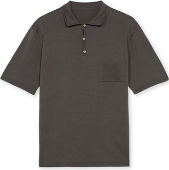 Fortela Chris Short Sleeve Polo in Teal at Nordstrom, Size Medium Eu