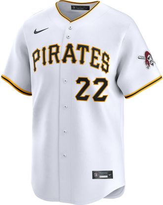 Nike Pittsburgh Pirates Nike Mens Dri-FIT ADV MLB Limited Jersey in White | LM25PTHOPTB-1U2
