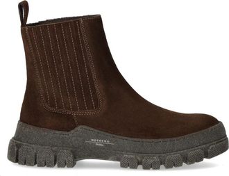 Max Mara Genepi Chelsea Boot - Dames - Chelseaboots - Bruin - 36 EU - Leer - Schoenen