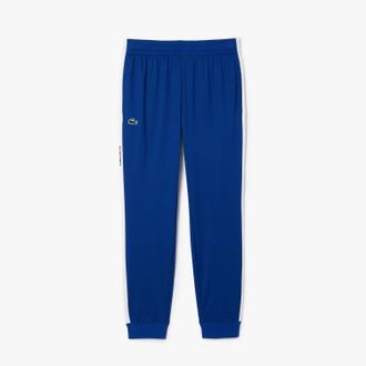 Lacoste Mens Sportsuit Tennis Sweatpants in Blue - Size X-Large
