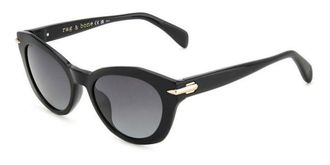 Rag & Bone RNB1084/S 807/9O Womens Sunglasses Black Size 53