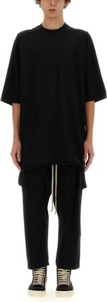 Rick Owens Black Crew Neck T-Shirt