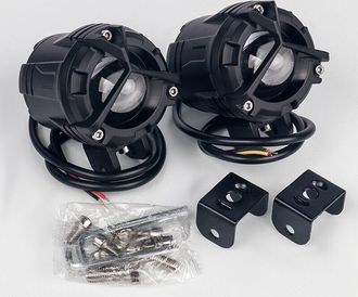 OEM Par De Focos Led Para Motocicleta, Impermeables, Redondos, Luces De Conducci&oacute;n Auxiliares De 12-20 V Para Veh&iacute;culos Todo Terreno, Camiones Y Tractores