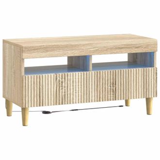 vidaXL Mueble De Tv Led Roble Sonoma Madera De Ingenier&iacute;a Vidaxl