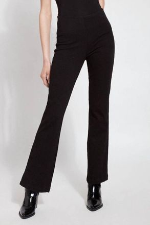 Lyss&eacute; Baby Bootcut Denim Jean In Black