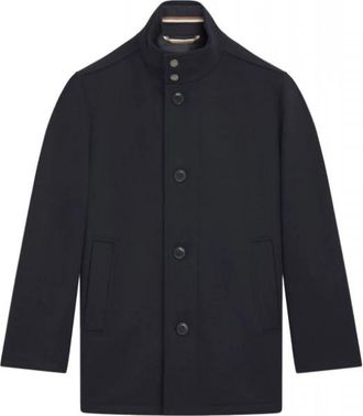 HUGO BOSS Jassen, Heren, Blauw, M, Wol, H-Coxtan-234 Coat