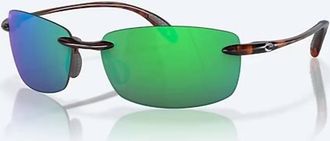 Costa Unisex Ballast Sunglasses In Tortoise Frame Green