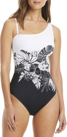 Bleu Rod Beattie Bleu Rod Beattie Double Duty One Shoulder One-Piece