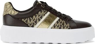 Michael Kors Schoenen, Dames, Bruin, 39 EU, Katoen, Romey Lace Up