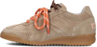 Shabbies Amsterdam April Mina Lage Sneakers - Dames - Sneakers - Beige - 37 EU - Wol - Schoenen