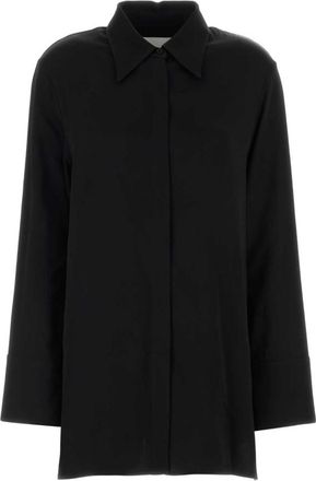 Jil Sander Black Regular Solid Shirt