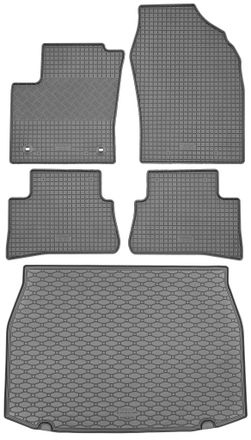 OEM Toyota C-hr Crossover Desde Enero De 2017. Juego De Alfombrillas De Goma Para Coche Y Alfombrilla Para Maletero